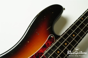 g7-PB/R Standard Aged - 1962 3-Tone Sunburst