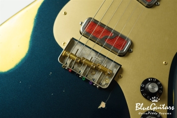 IRIS #151 - Mercedes Blue Metallic over Gold / Xotique SHOP ORDER