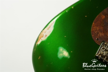 Model S. #163 Medium Aged - Metallic Green with Copper Red