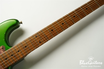 Model S. #163 Medium Aged - Metallic Green with Copper Red