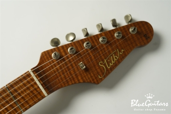 Model S. #163 Medium Aged - Metallic Green with Copper Red