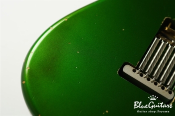 Model S. #163 Medium Aged - Metallic Green with Copper Red