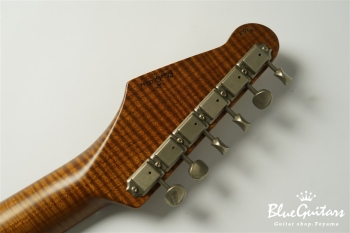 Model S. #163 Medium Aged - Metallic Green with Copper Red