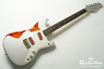 IRIS #152 - Inca Silver over Cherry Sunburst / Xotique SHOP ORDER