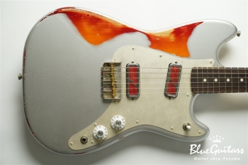 IRIS #152 - Inca Silver over Cherry Sunburst / Xotique SHOP ORDER