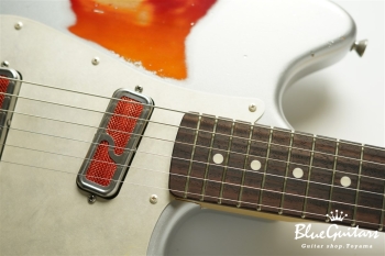 IRIS #152 - Inca Silver over Cherry Sunburst / Xotique SHOP ORDER