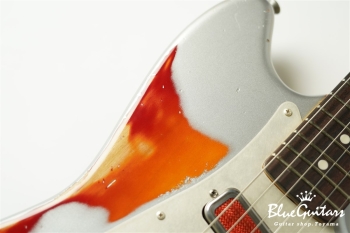 IRIS #152 - Inca Silver over Cherry Sunburst / Xotique SHOP ORDER