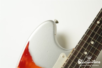 IRIS #152 - Inca Silver over Cherry Sunburst / Xotique SHOP ORDER