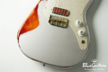 IRIS #152 - Inca Silver over Cherry Sunburst / Xotique SHOP ORDER