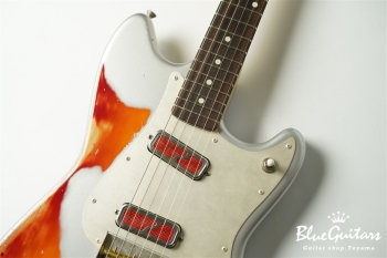 IRIS #152 - Inca Silver over Cherry Sunburst / Xotique SHOP ORDER