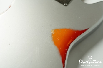 IRIS #152 - Inca Silver over Cherry Sunburst / Xotique SHOP ORDER