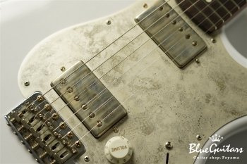 Model S. #159 Light Aged - White Blonde with Antique Silver / Brush Eight SHOP ORDER