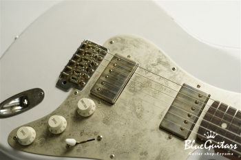 Model S. #159 Light Aged - White Blonde with Antique Silver / Brush Eight SHOP ORDER