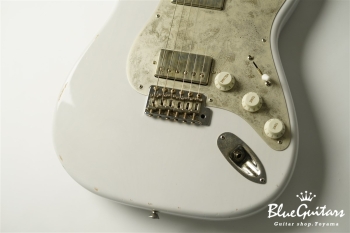 Model S. #159 Light Aged - White Blonde with Antique Silver / Brush Eight SHOP ORDER