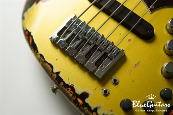 XJ-1T 5st Aztec Gold over 3TB (Lacquer) Heavy Aged / Alder / RM-R #2817