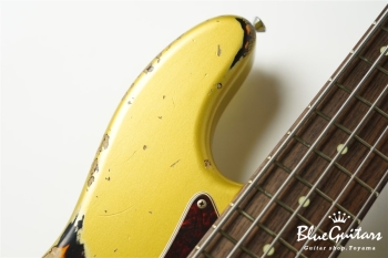 XJ-1T 5st Aztec Gold over 3TB (Lacquer) Heavy Aged / Alder / RM-R #2817