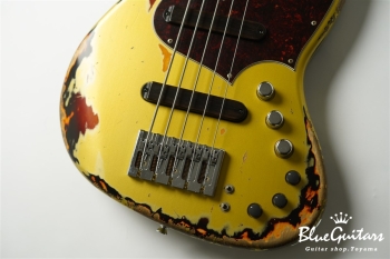 XJ-1T 5st Aztec Gold over 3TB (Lacquer) Heavy Aged / Alder / RM-R #2817