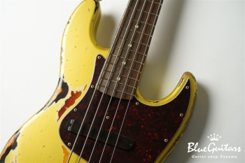 XJ-1T 5st Aztec Gold over 3TB (Lacquer) Heavy Aged / Alder / RM-R #2817