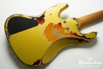 XJ-1T 5st Aztec Gold over 3TB (Lacquer) Heavy Aged / Alder / RM-R #2817