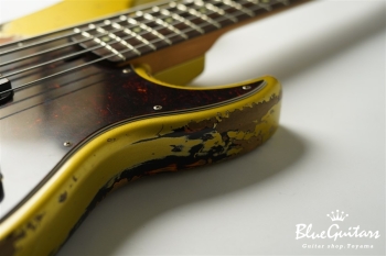 XP-1T 5st Aztec Gold over 3TB (Lacquer) Heavy Aged / Alder / RM-R #191