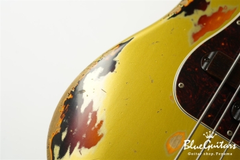 XP-1T 5st Aztec Gold over 3TB (Lacquer) Heavy Aged / Alder / RM-R #191