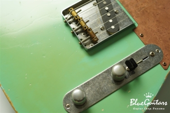 Model T.  Patina #109 Medium Aged - Seafoam Green with Copper Pink