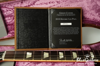 Historic Collection 1958 Les Paul Standard Reissue VOS Figured Top - Royal Teaburst