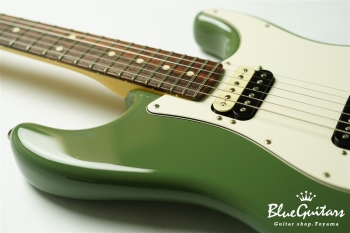 American Professional Stratocaster HH Shawbucker - Antique Olive