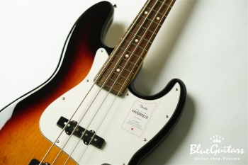 Made in Japan Hybrid II Jazz Bass - 3-Color Sunburst