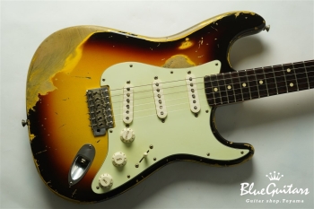 John Mayer Stratocaster - 3-Color Sunburst (Refinish & Aged Modified)