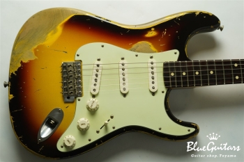 John Mayer Stratocaster - 3-Color Sunburst (Refinish & Aged Modified)