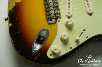 John Mayer Stratocaster - 3-Color Sunburst (Refinish & Aged Modified)