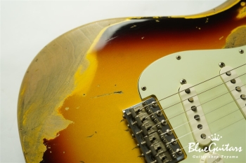 John Mayer Stratocaster - 3-Color Sunburst (Refinish & Aged Modified)