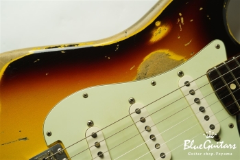 John Mayer Stratocaster - 3-Color Sunburst (Refinish & Aged Modified)