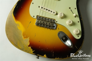 John Mayer Stratocaster - 3-Color Sunburst (Refinish & Aged Modified)