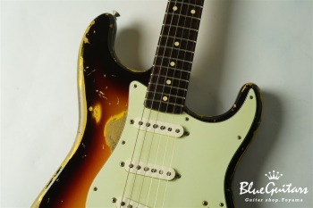 John Mayer Stratocaster - 3-Color Sunburst (Refinish & Aged Modified)