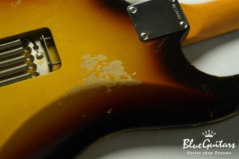 John Mayer Stratocaster - 3-Color Sunburst (Refinish & Aged Modified)