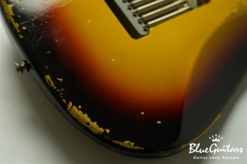 John Mayer Stratocaster - 3-Color Sunburst (Refinish & Aged Modified)