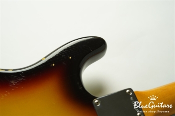 John Mayer Stratocaster - 3-Color Sunburst (Refinish & Aged Modified)