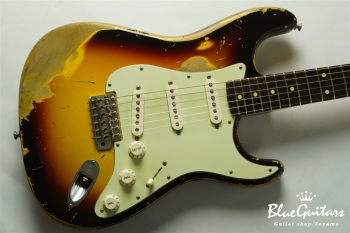 John Mayer Stratocaster - 3-Color Sunburst (Refinish & Aged Modified)