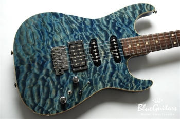 Drop Top - Jack’s Pacific Blue with Binding