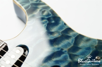 Drop Top - Jack’s Pacific Blue with Binding