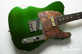 Model T. #166 Medium Aged - Metallic Green with Copper Red