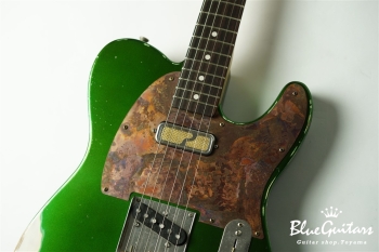 Model T. #166 Medium Aged - Metallic Green with Copper Red