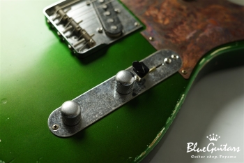 Model T. #166 Medium Aged - Metallic Green with Copper Red