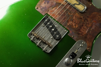 Model T. #166 Medium Aged - Metallic Green with Copper Red