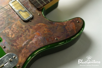 Model T. #166 Medium Aged - Metallic Green with Copper Red