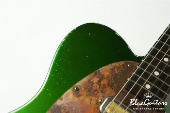 Model T. #166 Medium Aged - Metallic Green with Copper Red