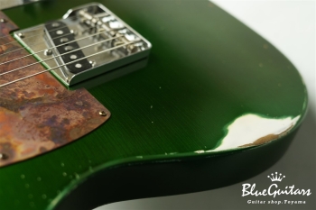 Model T. #166 Medium Aged - Metallic Green with Copper Red