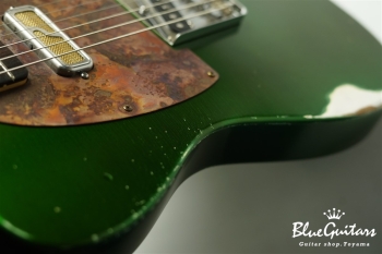 Model T. #166 Medium Aged - Metallic Green with Copper Red